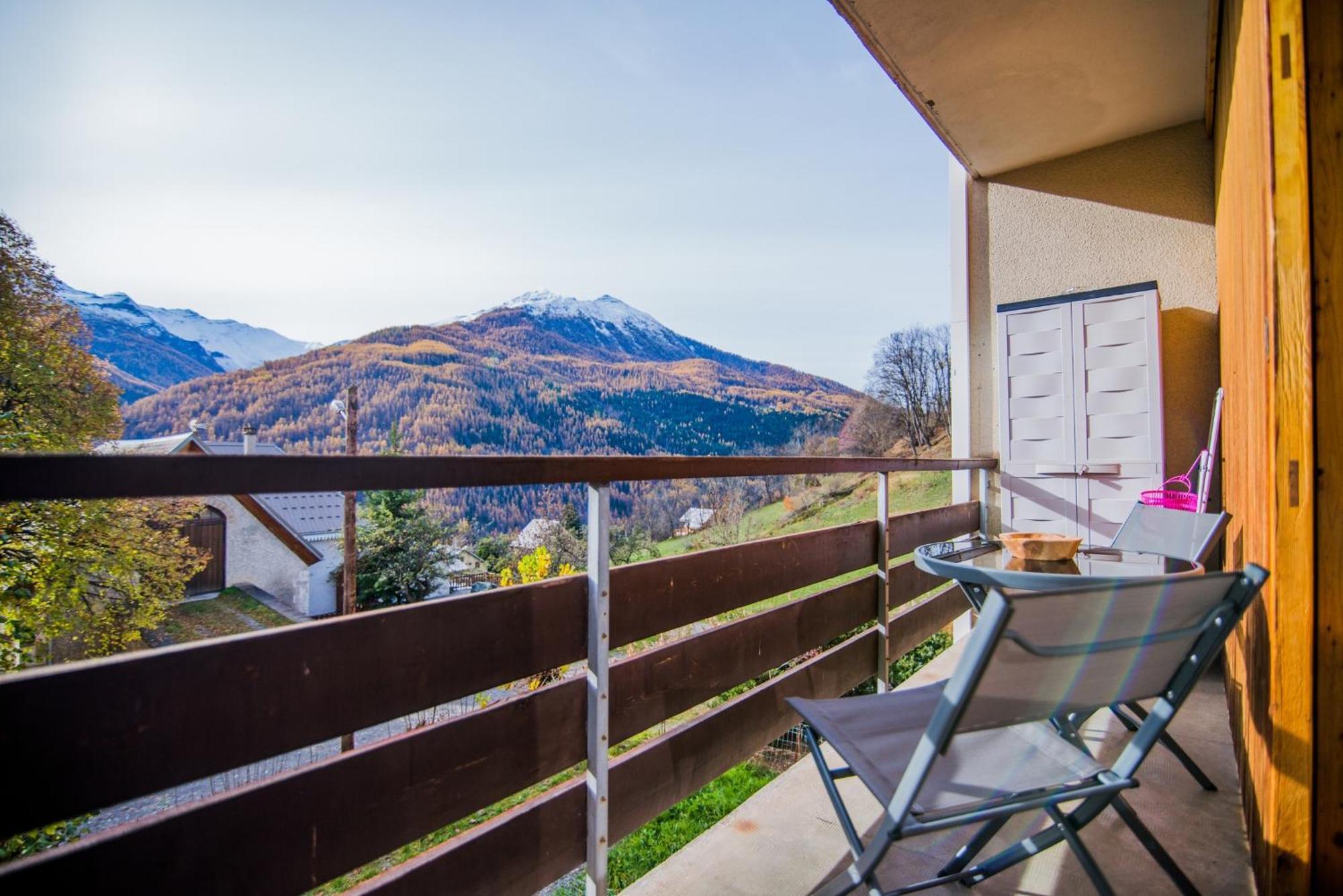 Les Tilleuls 24 - Balcon Vue Montagne Orcières Extérieur photo